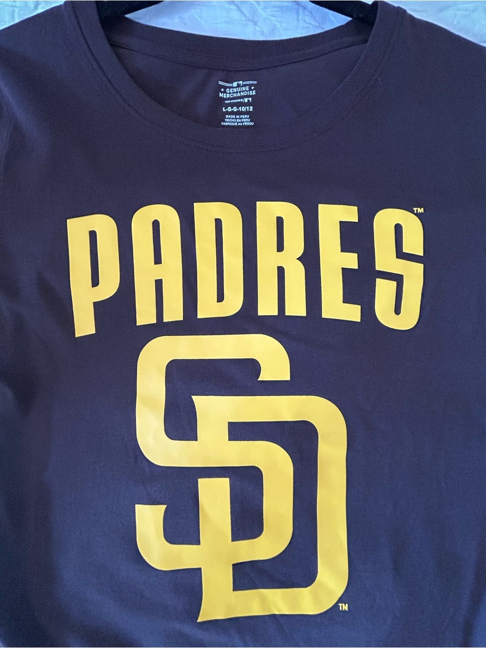 Girl’s L Padres Short Sleeve Tee